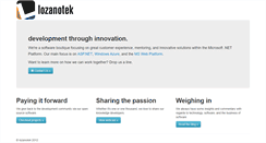 Desktop Screenshot of lozanotek.com